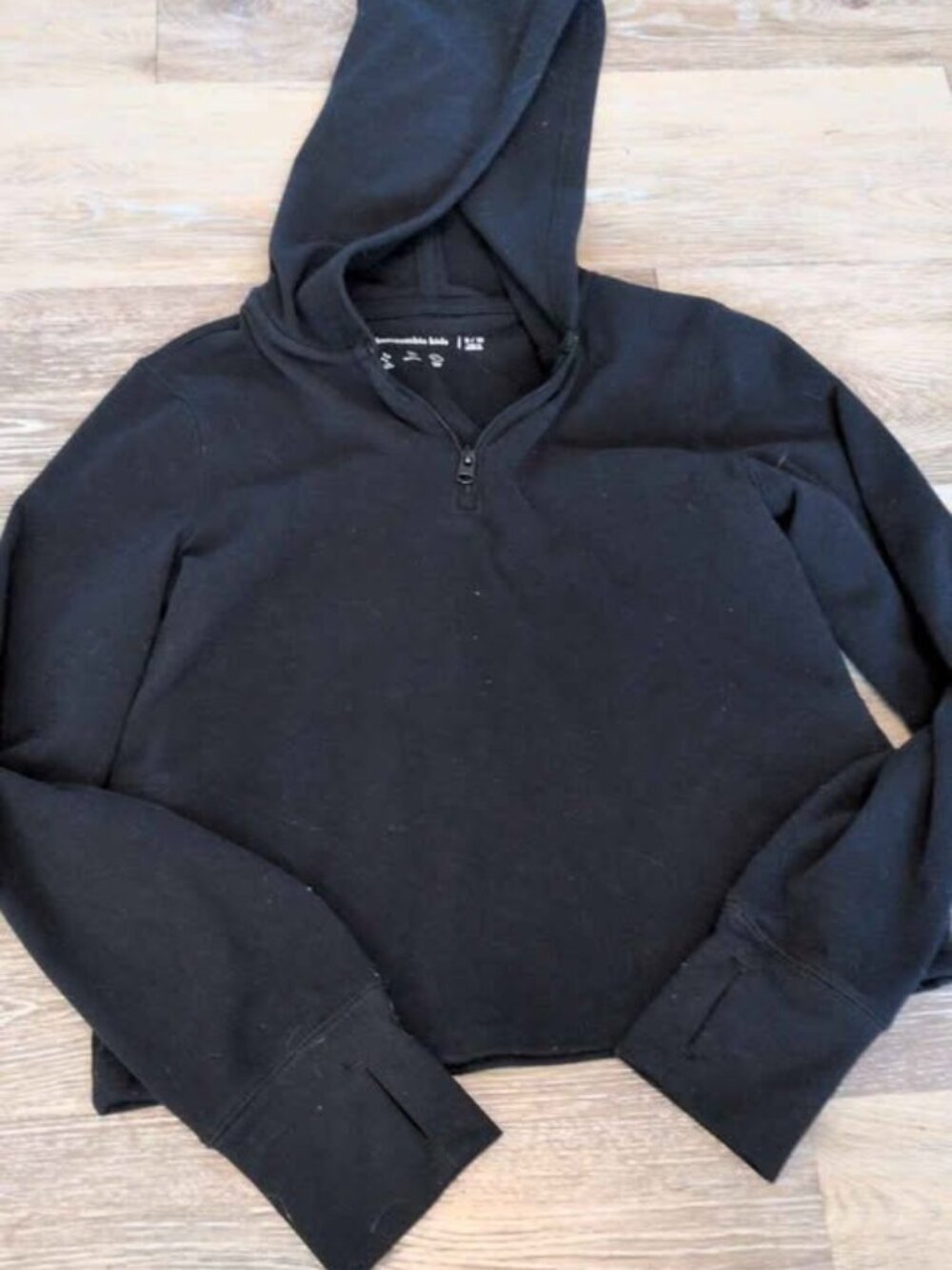 Abercrombie Kids 1/4 Zip Hoodie 9/10 girls